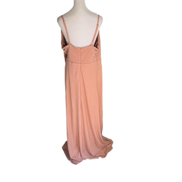 Birdy Grey - NWT Ash Dress Crepe Dusty Rose Sz 1X - Picture 6 of 9